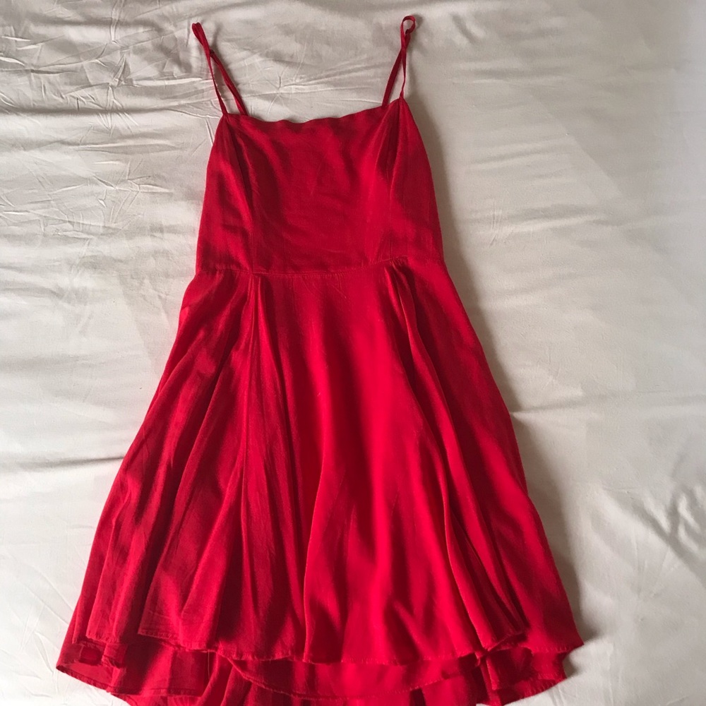 Silence + Noise Red Dress
